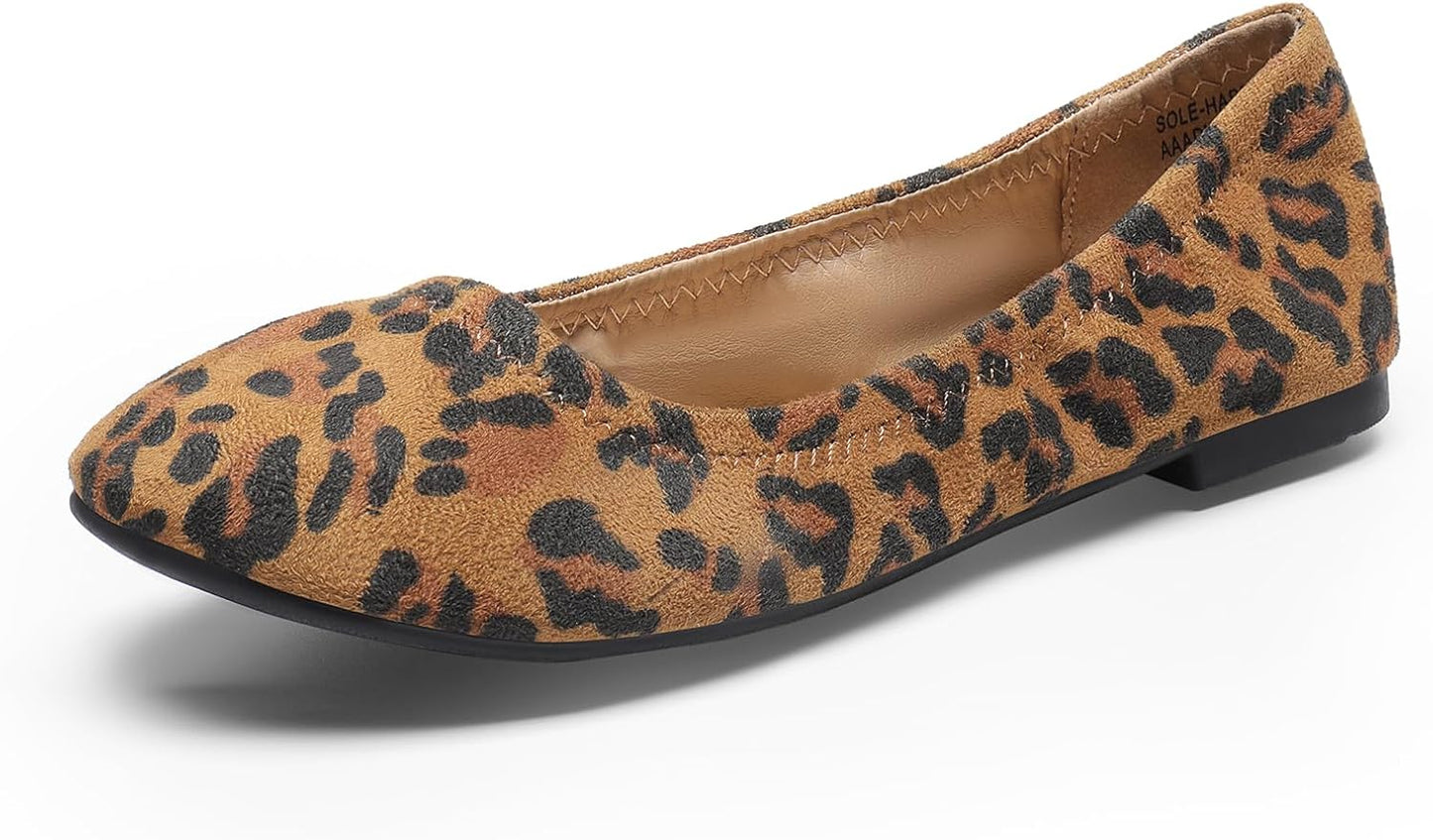 DREAM PAIRS Women's Sole-Happy Ballerina Flats for Comfort