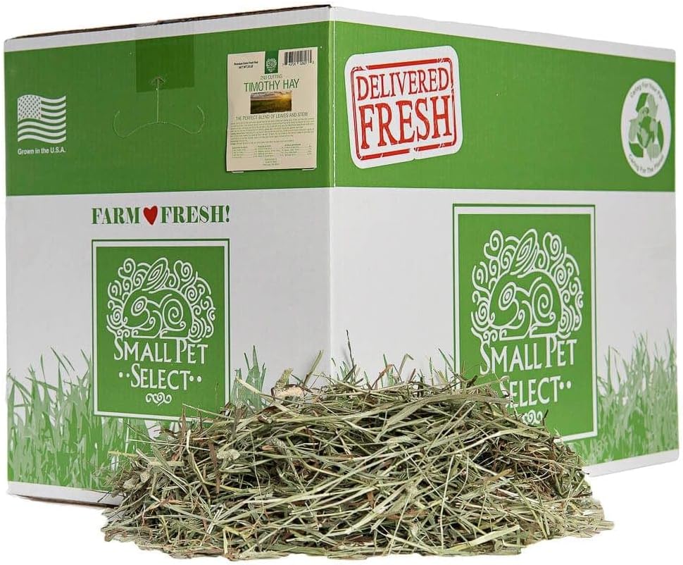 Premium 2nd Cutting Timothy Hay for Small Pets - 20 LB Bag