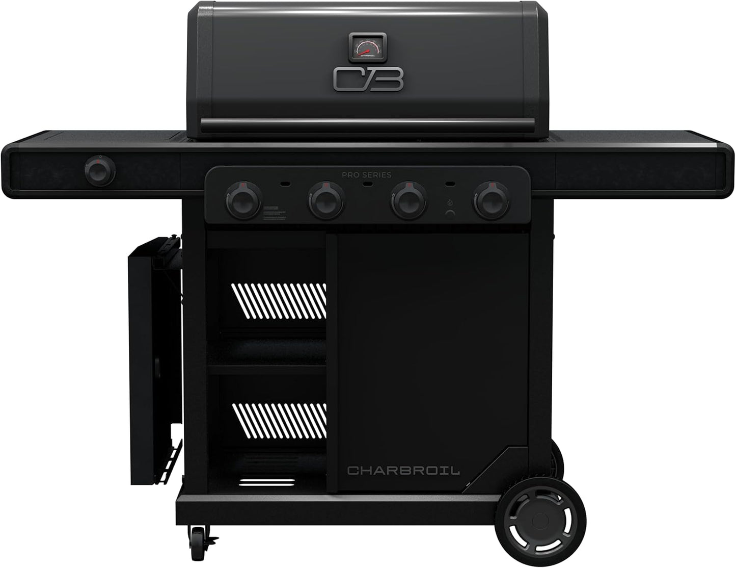 Charbroil Pro Series 4-Burner Propane Gas Grill with Side Burner