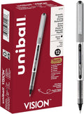 Smooth Writing Teacher's Favorite - Uni-Ball Vision Black Rollerball Pens