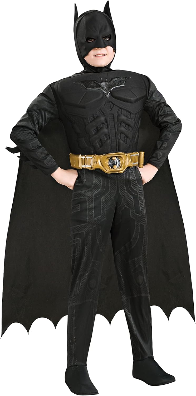 DC Batman The Dark Knight Rises Kids Costume for Boys Large