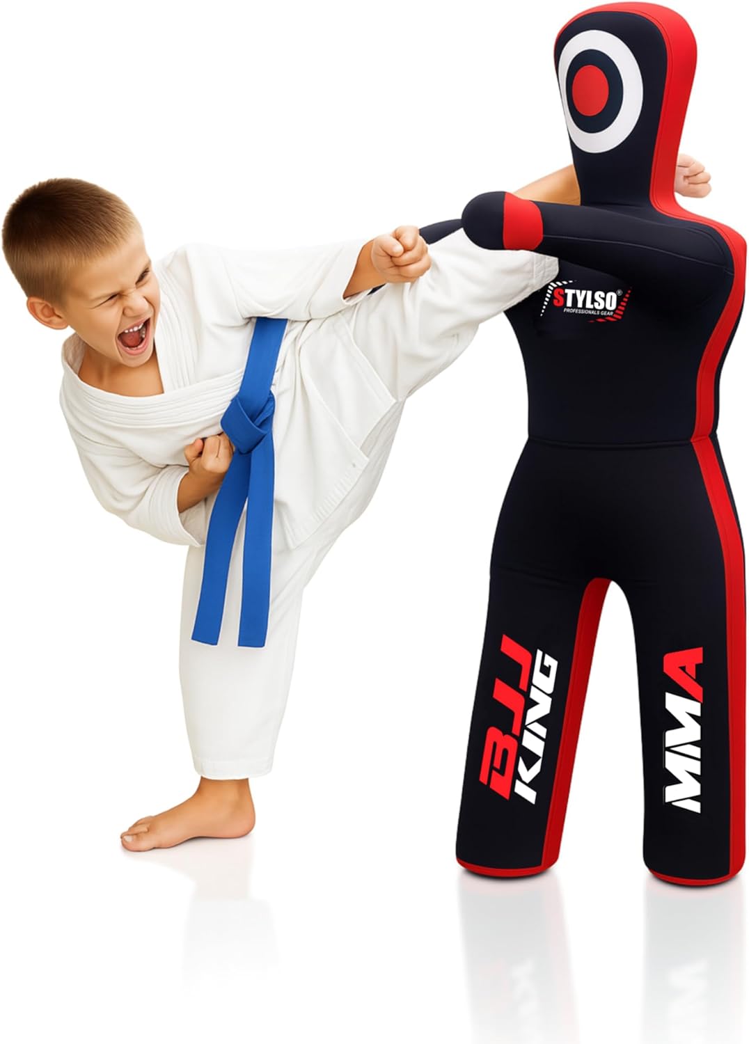 Un-Filled Wrestling Dummy for Kids - Perfect Training Buddy