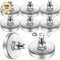 Super Strong Neodymium Round Magnet with M8 Thread Bolts - 200 lb hold