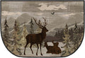 Demissle Fireproof Hearth Rug for Fireplace and Wood Stove