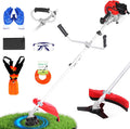 52cc Gas Powered Weed Eater and Brush Cutter 3-in-1 - Heavy Duty Power