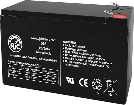 Long-Lasting 12V 9Ah Razor Power Core E90 Battery