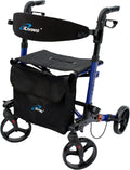 Foldable Upright Mobility Rollator ILG-622 - Lightweight Walker