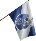 FOCO NFL Double Sided Team Logo Vertical Flag 40in x 28in - Bold Team