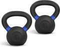 Powder Coated Cast Iron Kettlebell Strength Training Weight Set