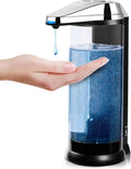 Secura 17oz Automatic Liquid Soap Dispenser - Touchless Chrome Finish