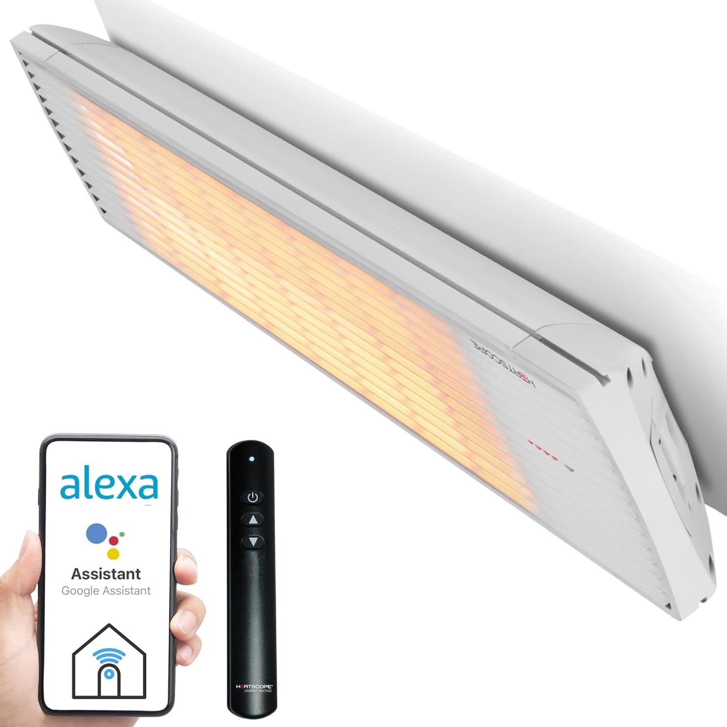 HEATSCOPE 2800W Patio Heater | German-Made Excellence