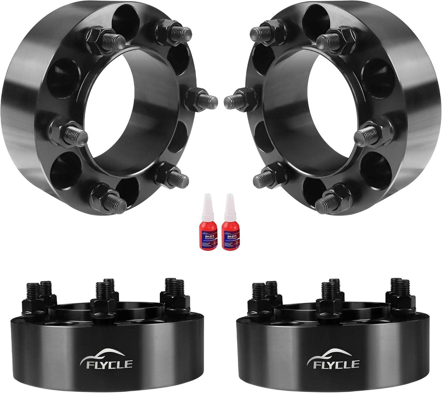 6x5.5 Hubcentric Wheel Spacers for Tacoma and 4Runner Models