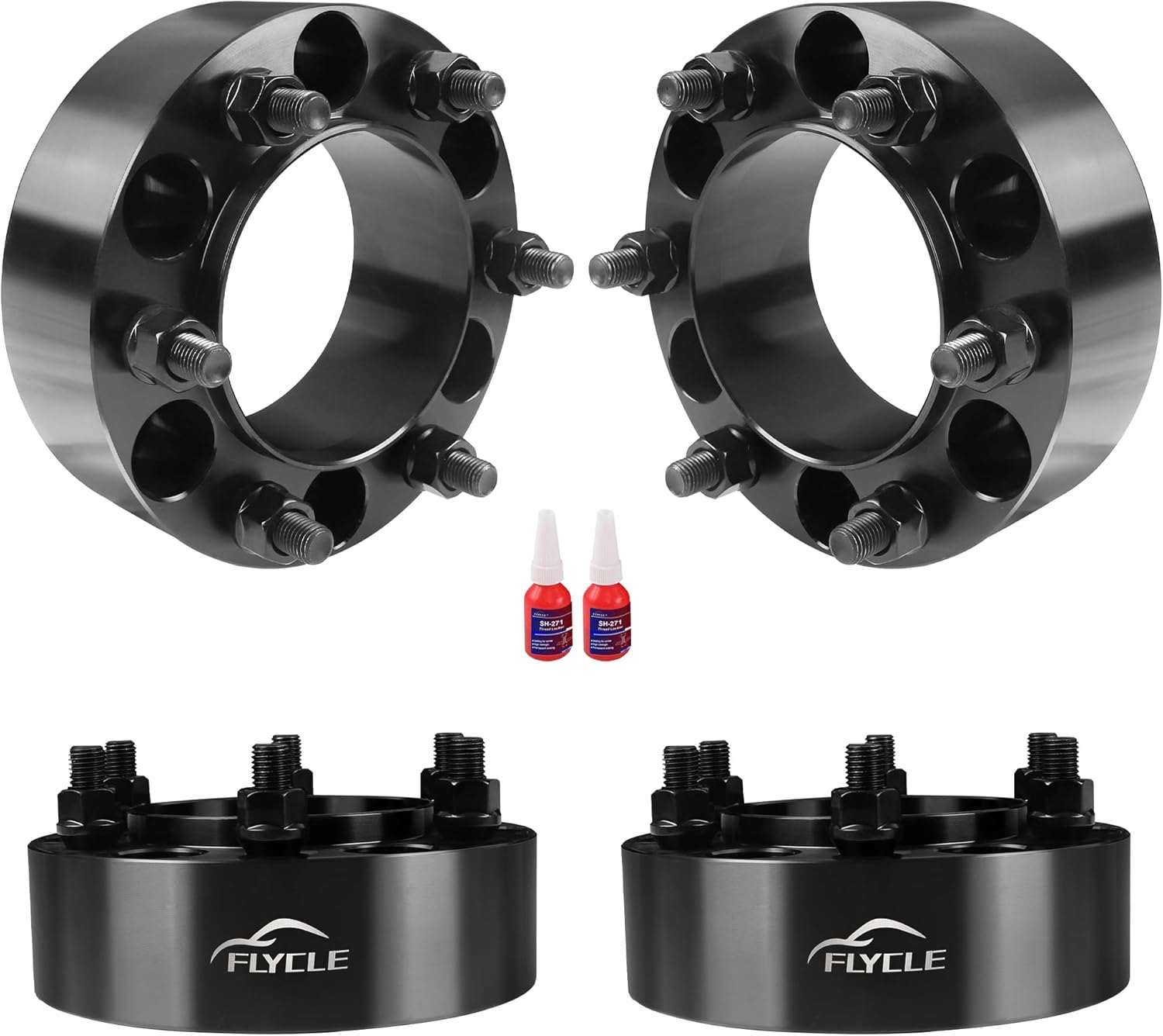 6x5.5 Hubcentric Wheel Spacers for Tacoma and 4Runner Models