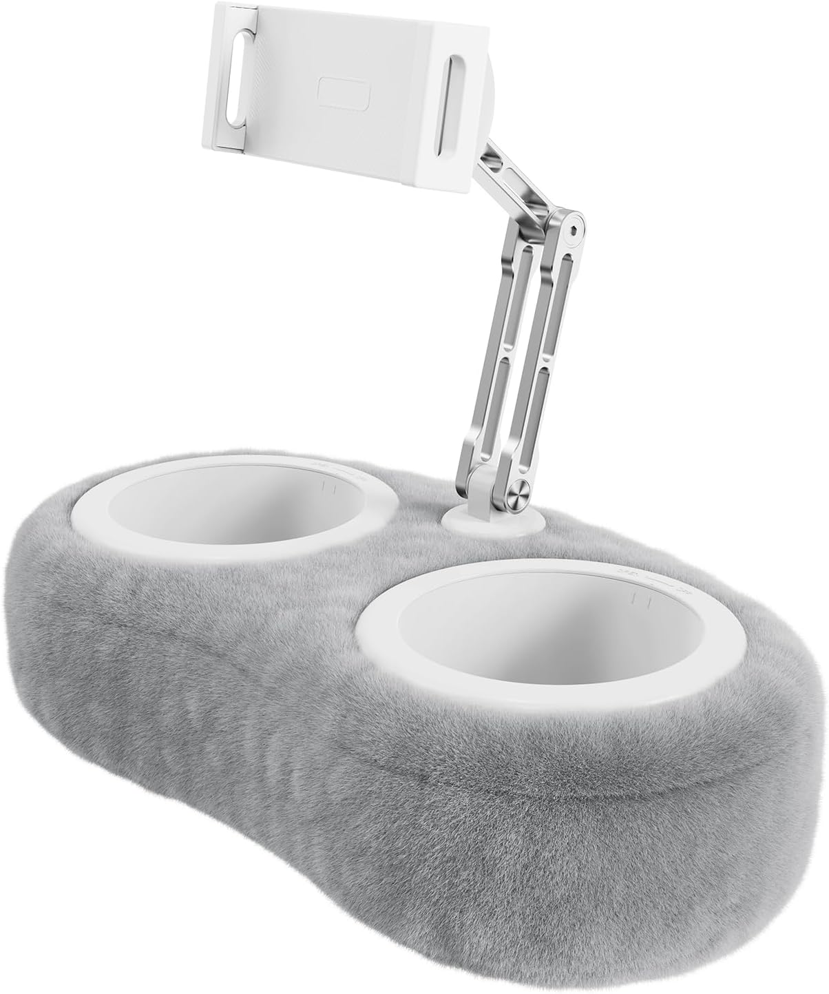 SHUWEI Lap Kindle Pillow Stand with Adjustable Aluminum Arm