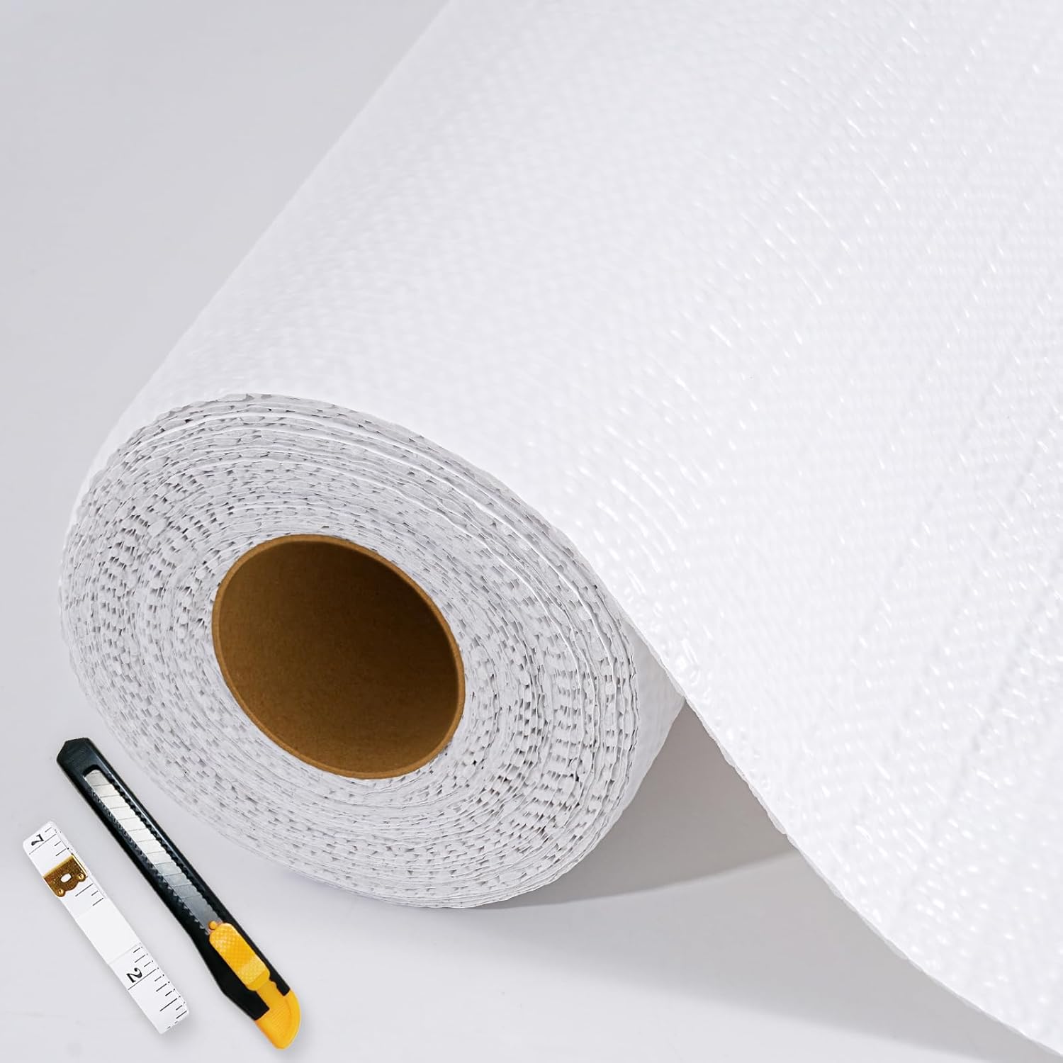 Non-Adhesive Shelf Liners for Kitchen Cabinets - Waterproof & Durable