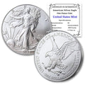 2025 1 oz American Silver Eagle Coin Brilliant Uncirculated - Pure.999