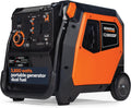 Generac 3,800-Watt Dual-Fuel Portable Inverter Generator - Quiet Power