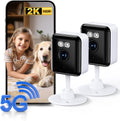 2K Cameras for Home Security Indoor Wi-Fi 6 Mini Camera - Color Night