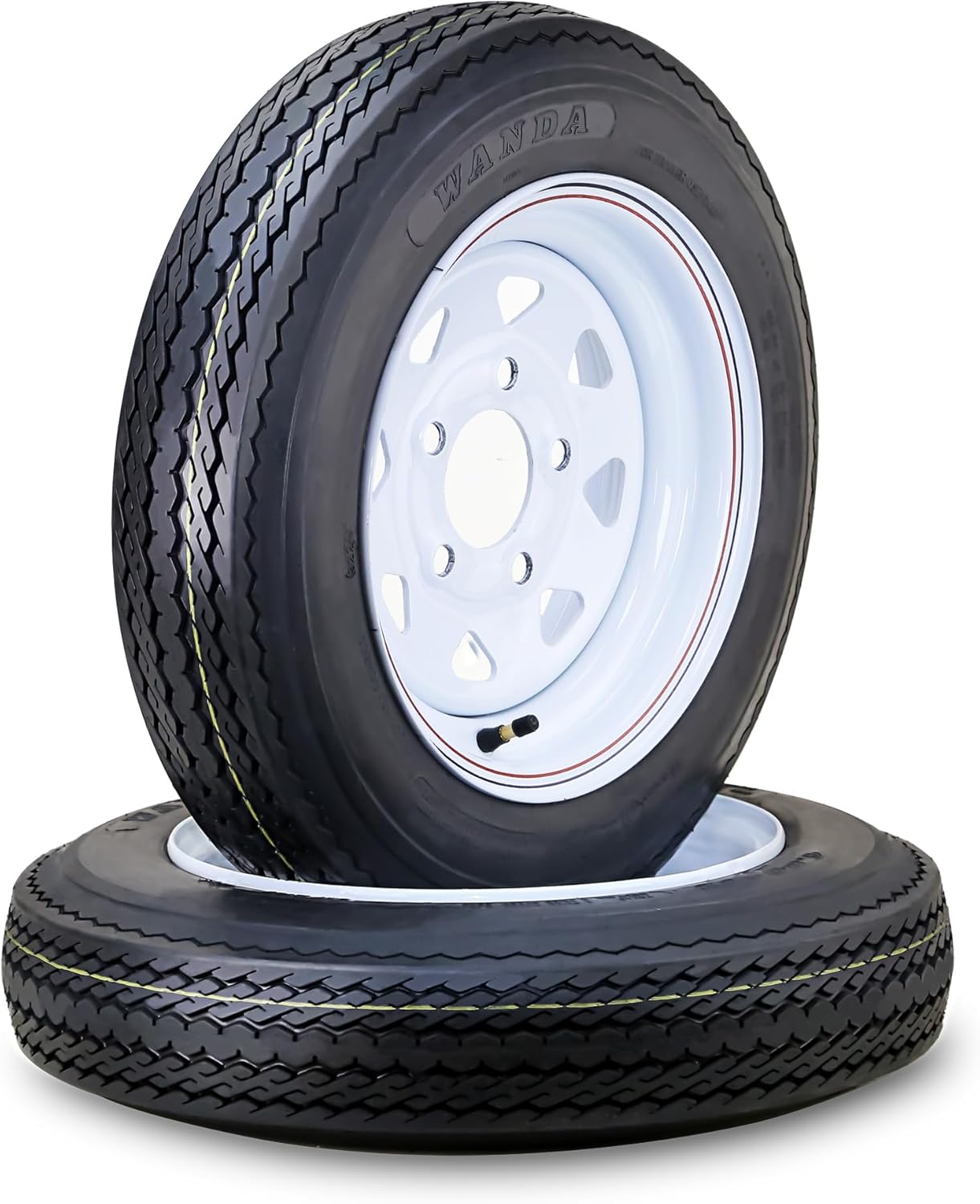 WANDA 4.80x12 Trailer Tire Wheel Assembly for Safe Hauling