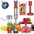 Ganiza Immersion Blender Handheld: 6 in 1 Kitchen Tool