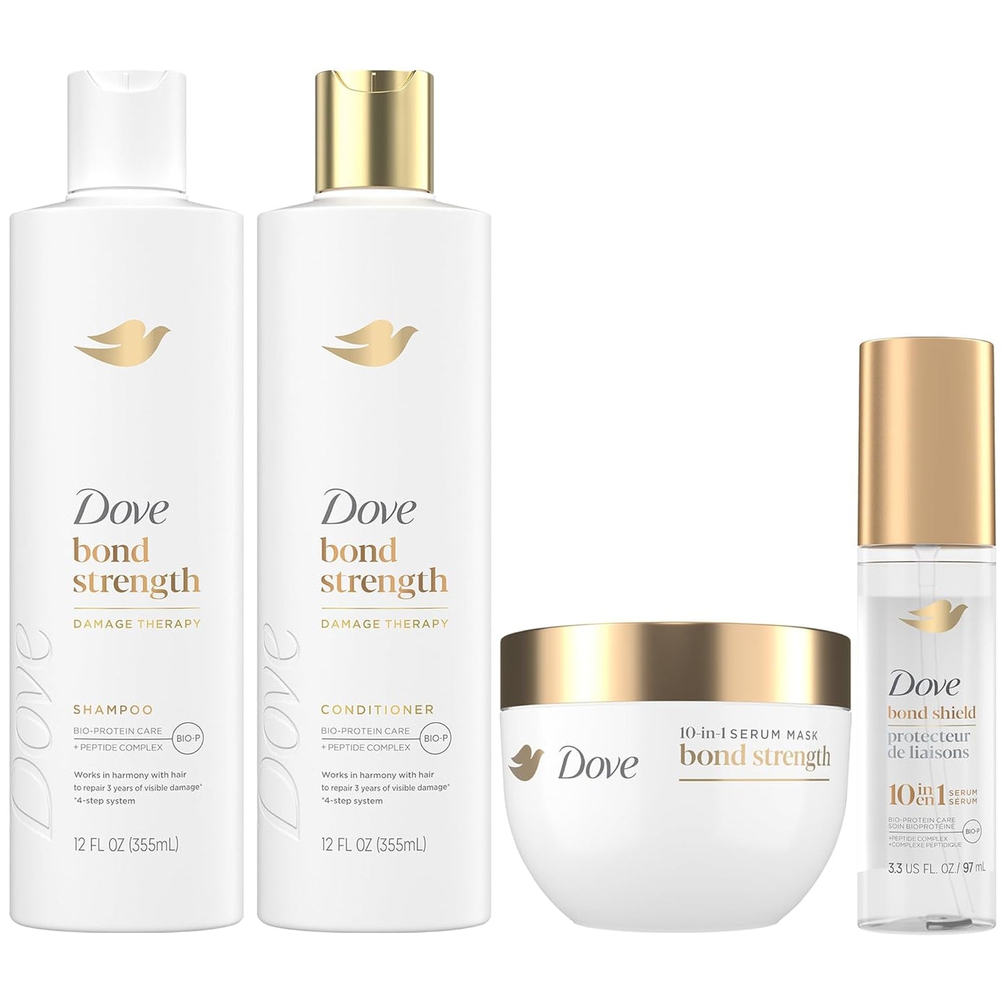 Dove Bond Strength Damage Therapy Shampoo Conditioner Set