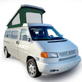 2-Person Portable Pop-Up Rooftop Tent - Durable Red Canvas