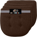 GORILLA GRIP Slip Resistant Tufted Chair Cushions - Plush Memory Foam