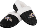 FOCO Women's NFL Team Color Moccasin Slippers - Cozy Fan Footwear Sole
