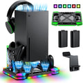 MENEEA Upgraded Charger-Stand Cooling-Fan for Xbox Series X