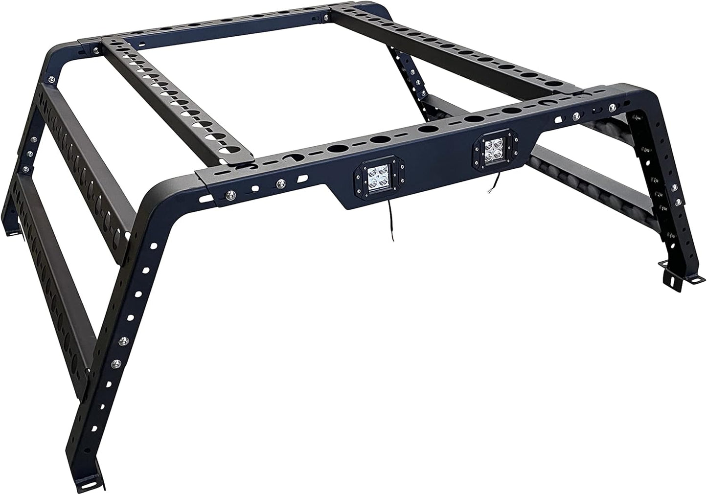 Ultimate Overland Truck Bed Rack + LED Lights