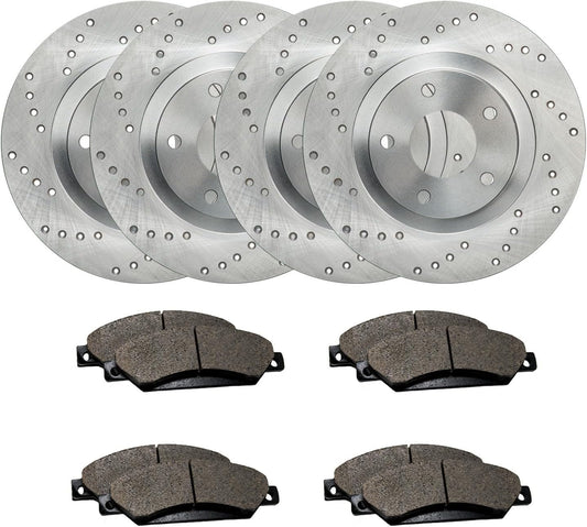 MaxOne XD Series Brake Pads and Rotors Kit for Subaru Vehicles