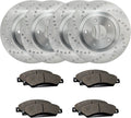 MaxOne XD Series Front & Rear Brake Pads and Rotors Kit