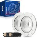 Rear Brake Kit for 2010-2017 Equinox and Terrain - Ceramic Pads