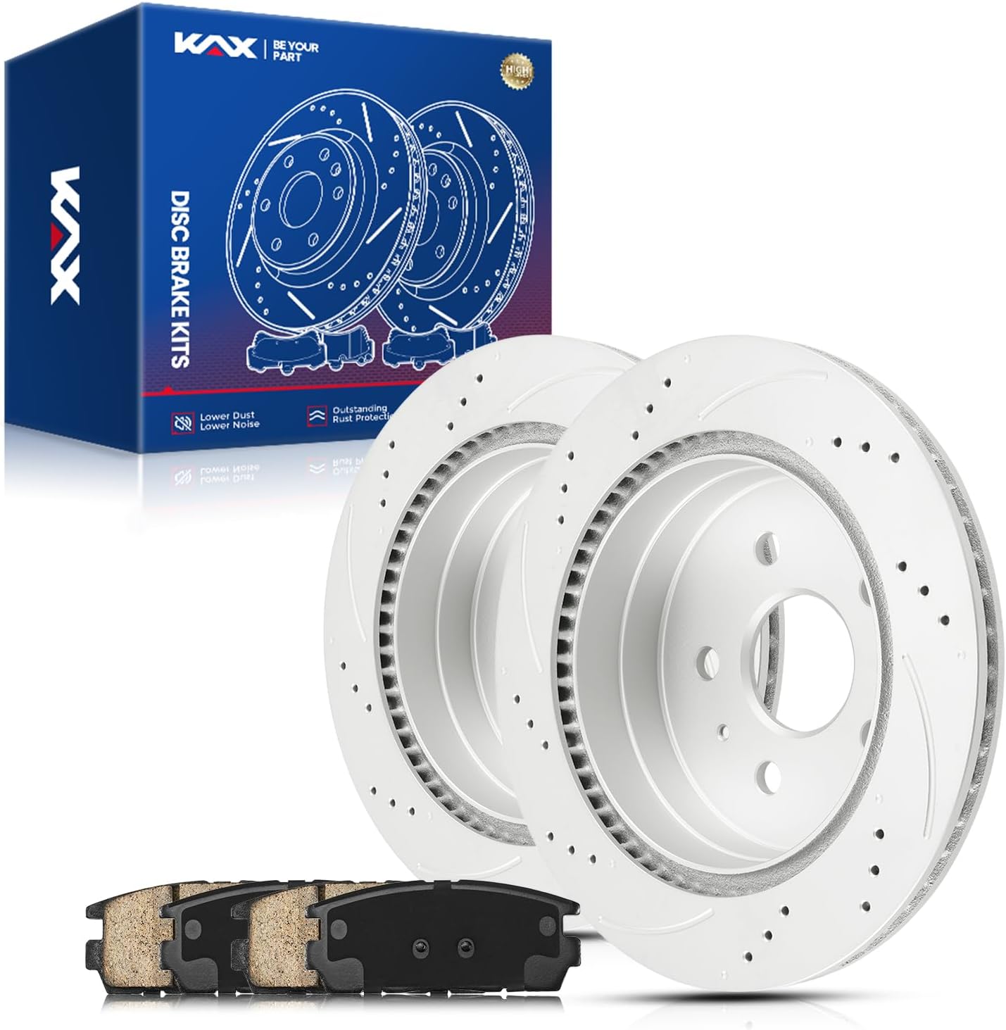 KAX Rear Brake Kit for 2010-2017 Equinox and Terrain Models
