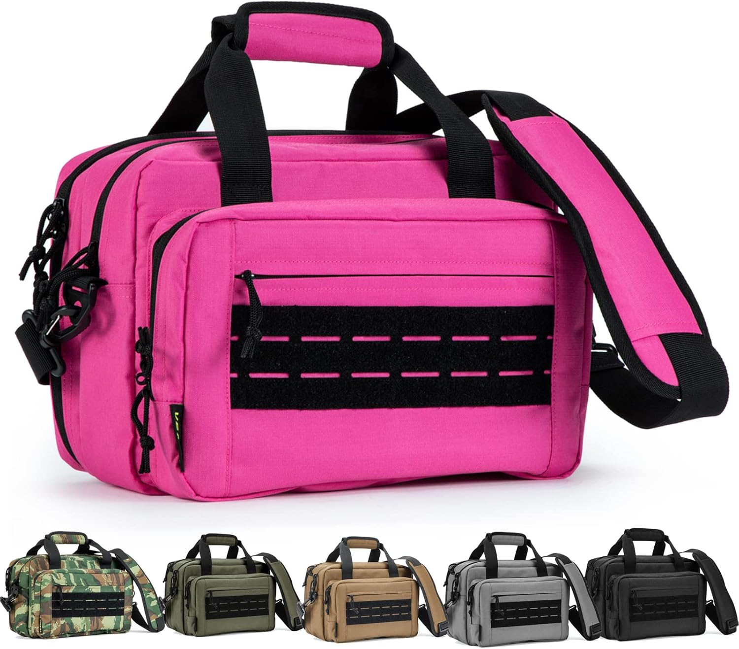 VEAGIA Range Bag for Handguns and Ammo - Durable Shooting Case