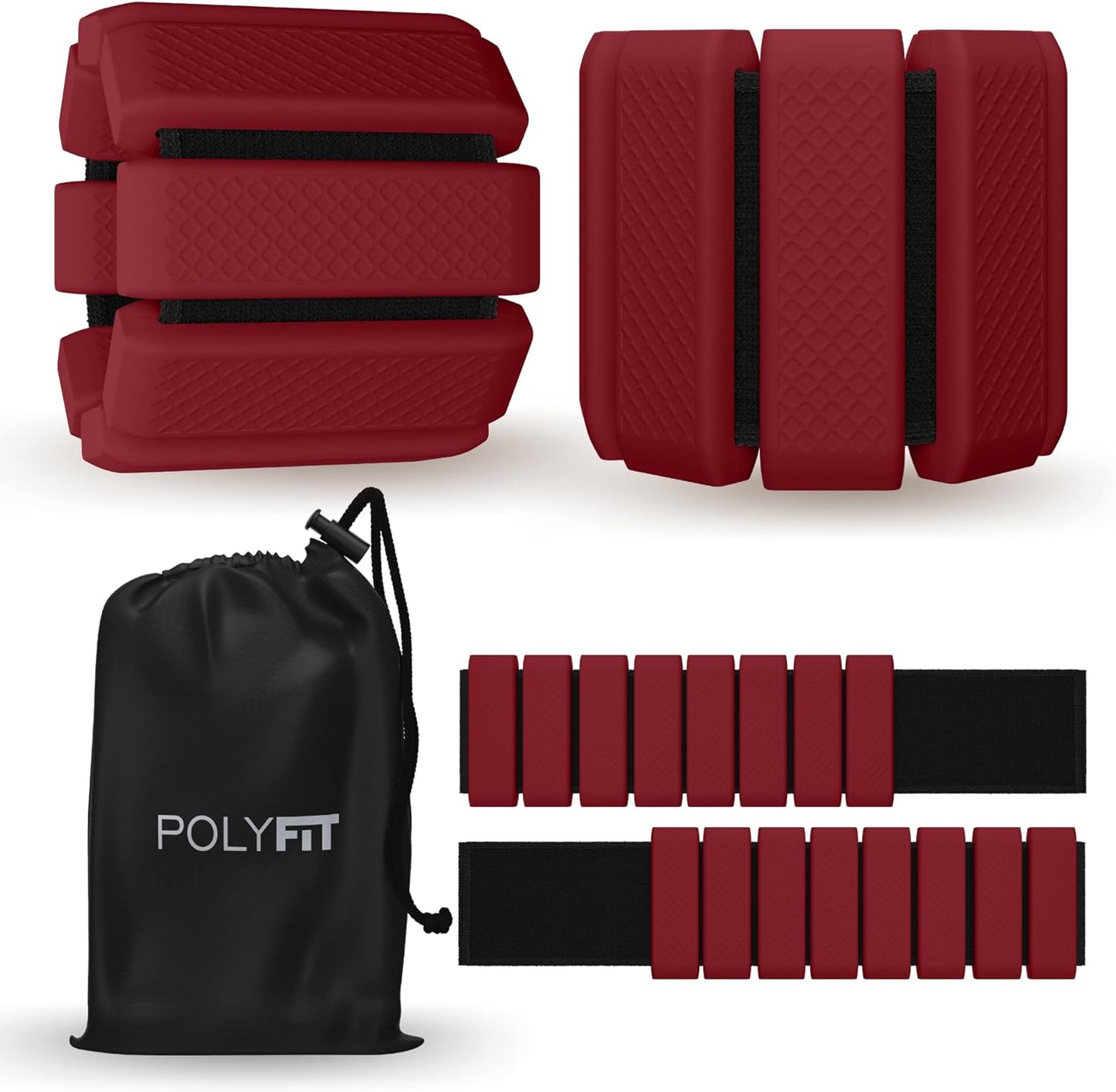Polyfit Wrist & Ankle Weights for Enhanced Workouts and Fitness