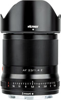 VILTROX 23mm f/1.4 Z Mount Lens - Sharp Wide-Angle for Nikon Z