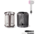 Hair Dryer Inner Filter + Outer Filter Cage Replacement for Dyson HD01