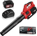 Cordless Leaf Blower 20V 350CFM 150MPH - Portable Yard Blower