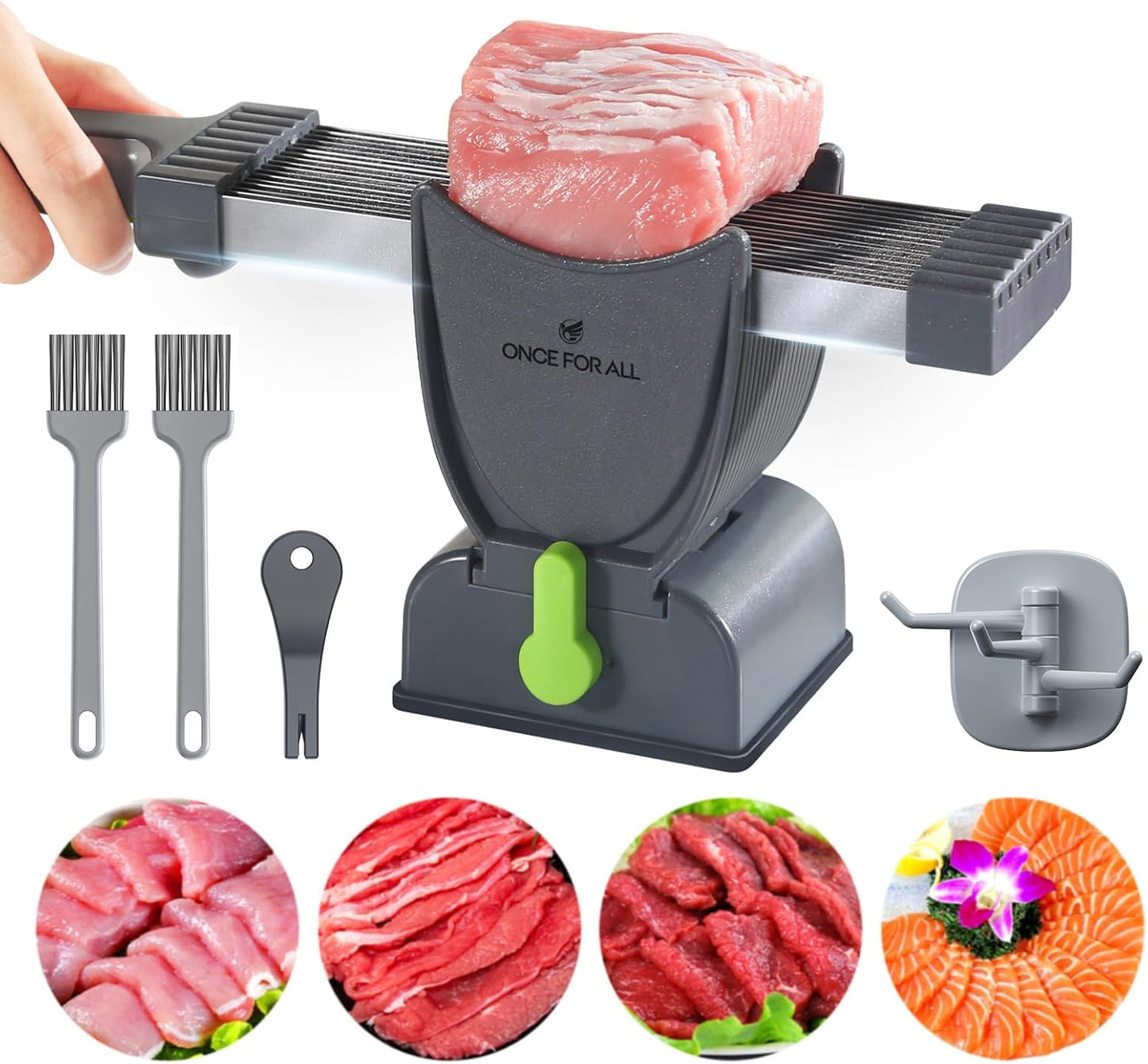 Fresh Meat Slicer Cleaver Knife Set for Perfect Meat Slicing
