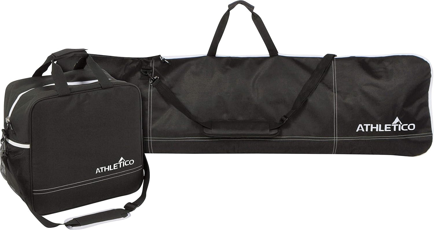 Athletico Snowboard & Boot Bag Combo | Store & Transport Gear Easily!