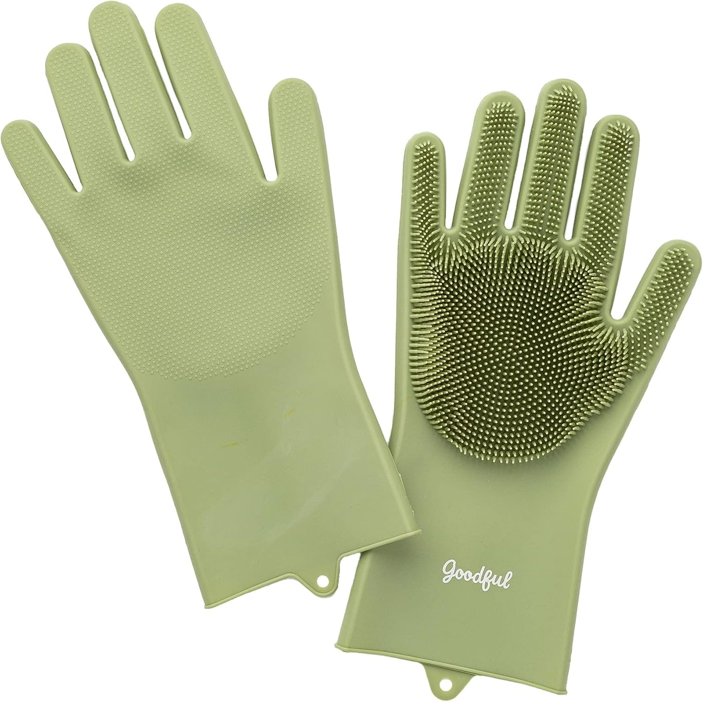 Goodful Oversized Silicone Kitchen Gloves - Waterproof