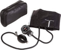 Aneroid Sphygmomanometer with Carrying Case - Black, 20 Count