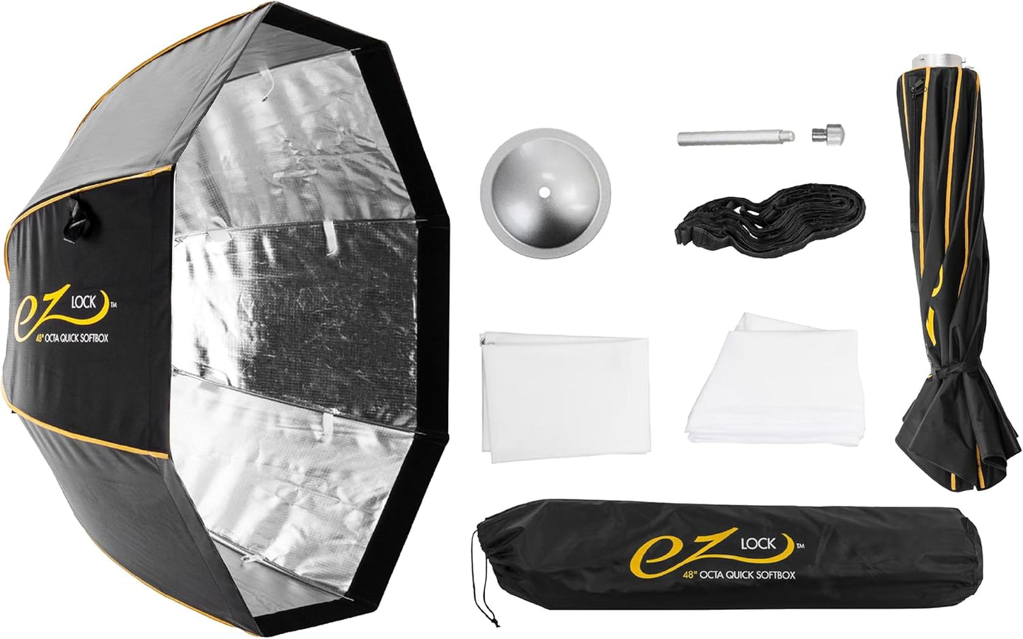 Glow EZ Lock 48in Octa Small Quick Softbox for Photography