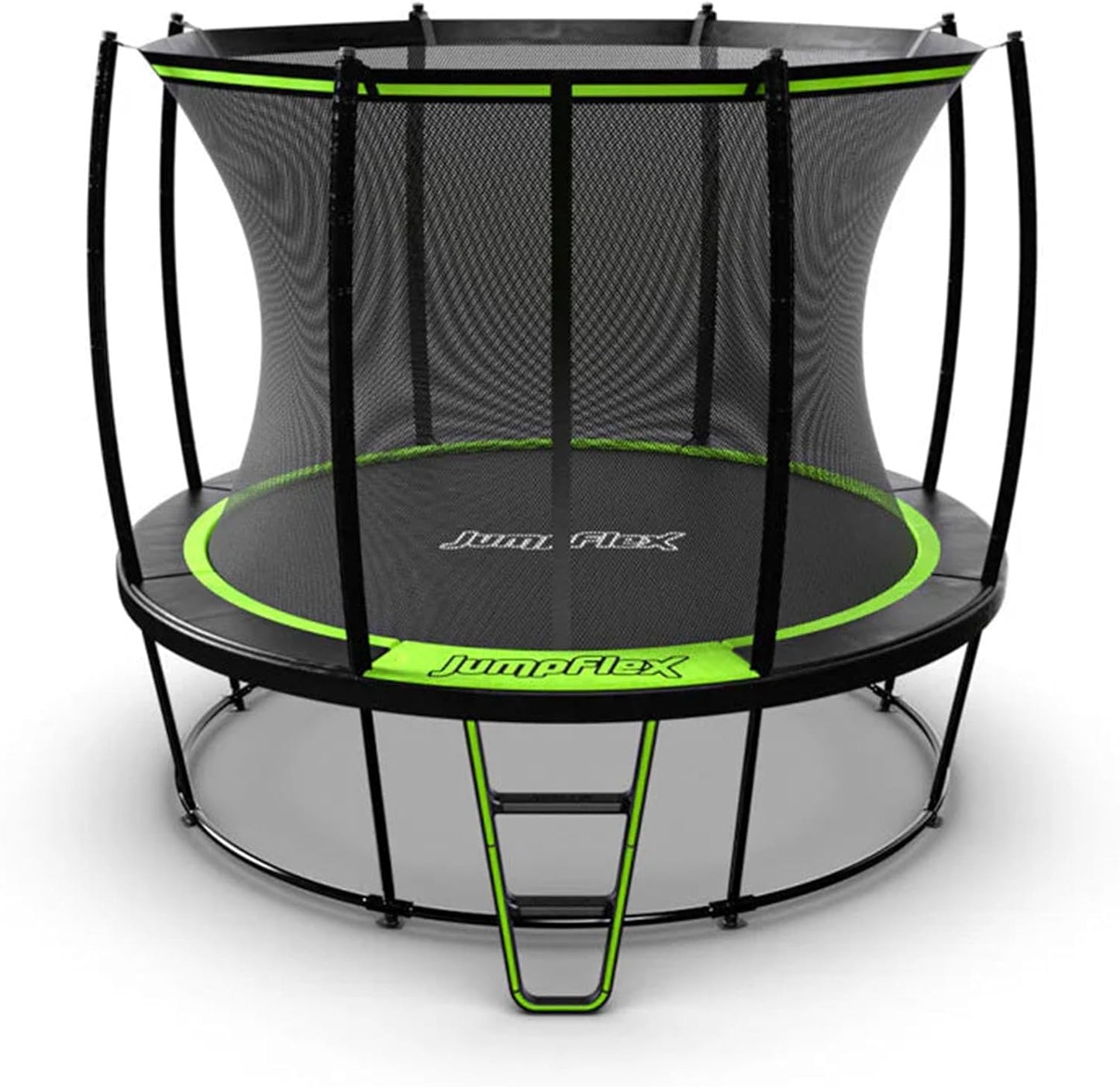 JumpFlex Trampoline with Basketball Hoop for Family Fun