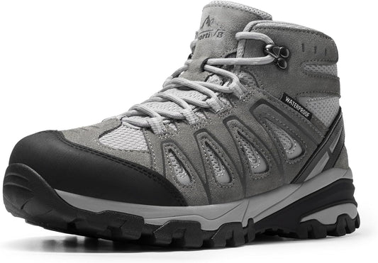 NORTIV 8 Women's Waterproof Hiking Boots for Outdoor Adventures