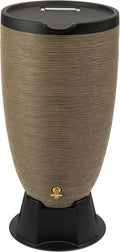 50-Gallon Newport Rain Barrel with Stand and Removable Lid - Sandstone