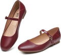 Trary Mary Jane Ballet Flats Black - Dressy Comfortable Flats Women's