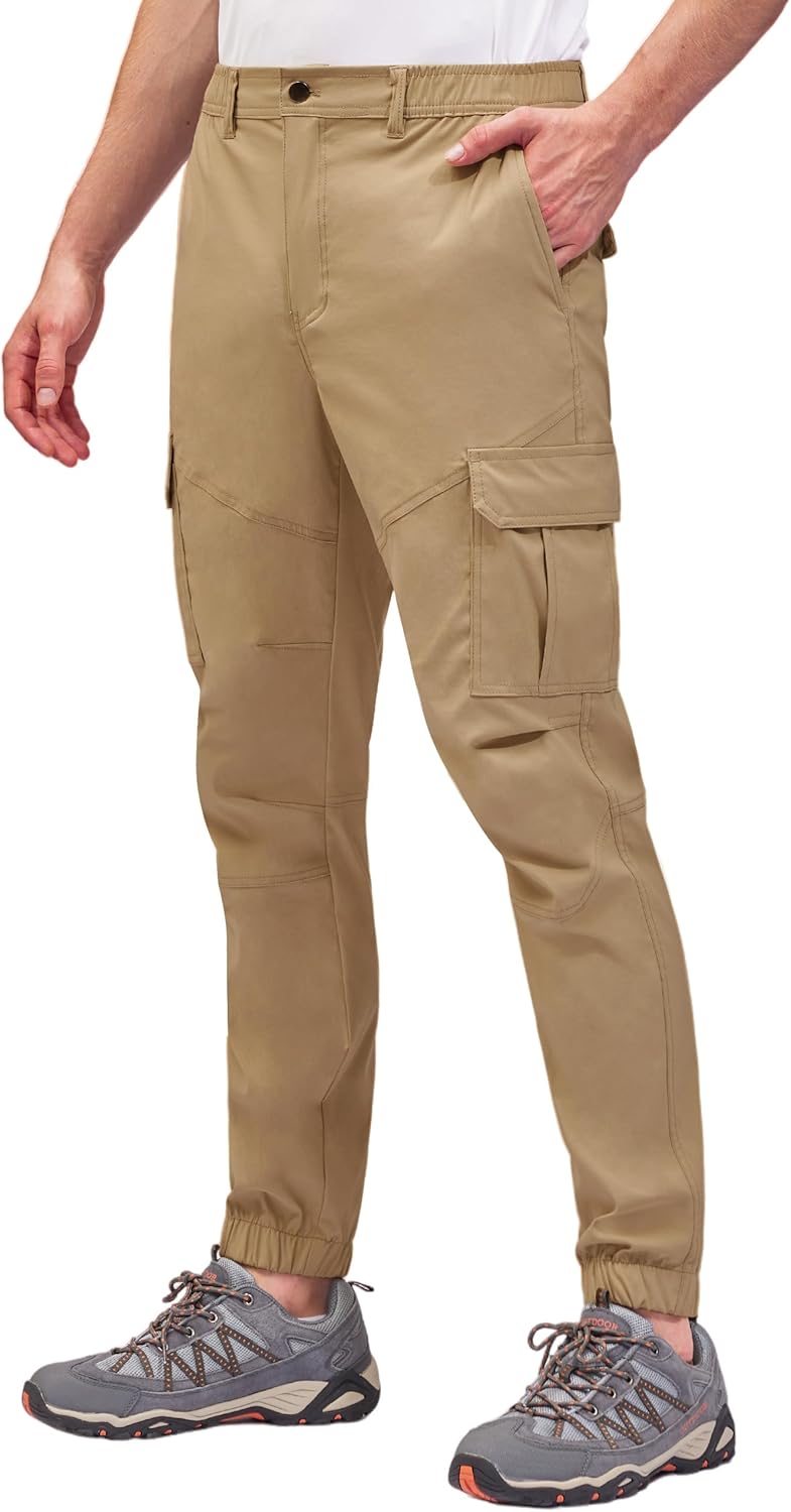 PULI Men's Waterproof Hiking Pants for Outdoor Adventures