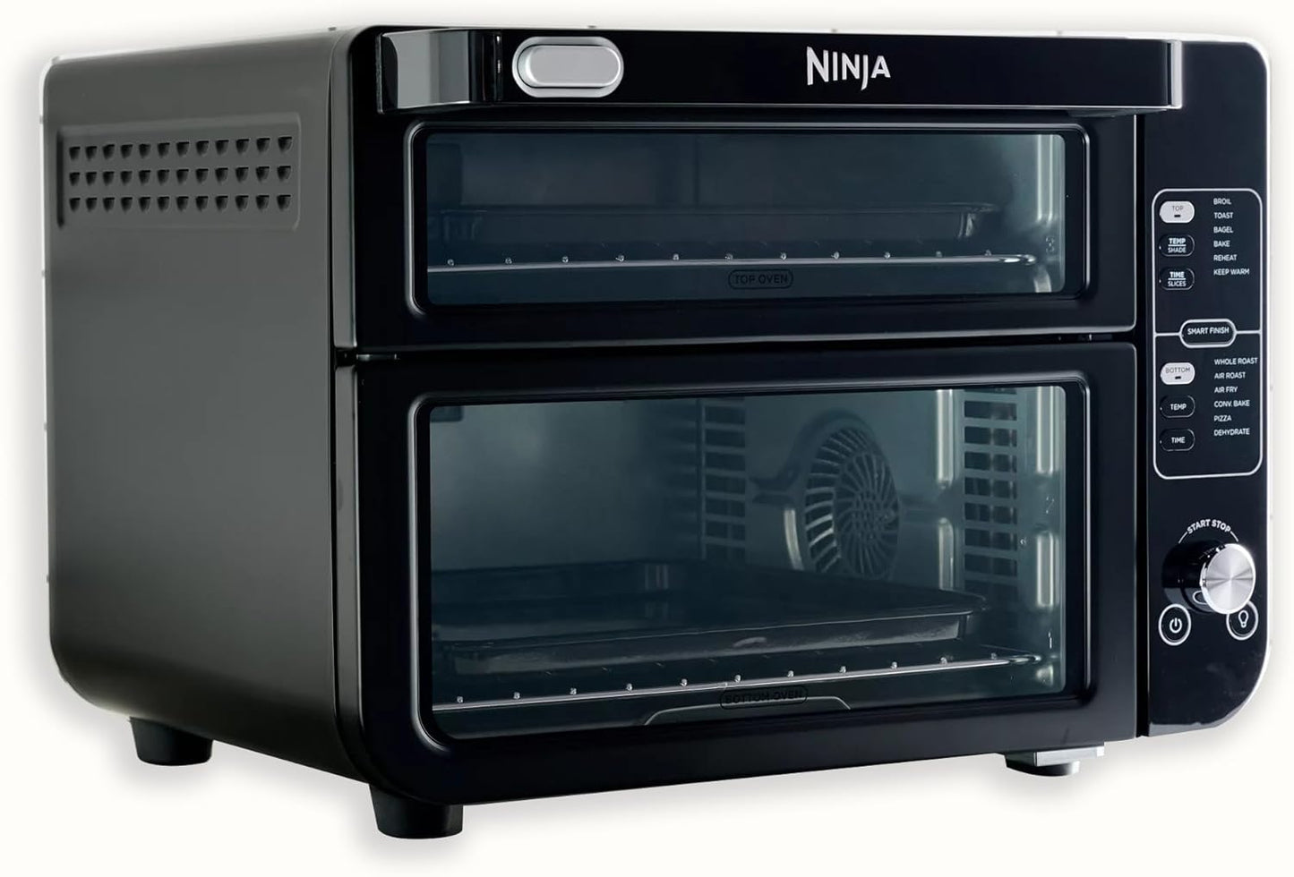 Ninja DCT401QBK 12-in-1 Double Oven with FlexDoor and More